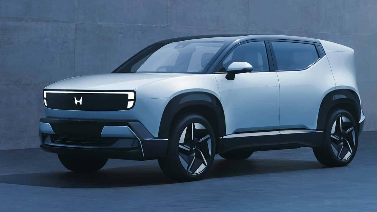 本田展示纯电 SUV 新车 Honda 0 α：跨界车姿态主打“轻巧”(图1)