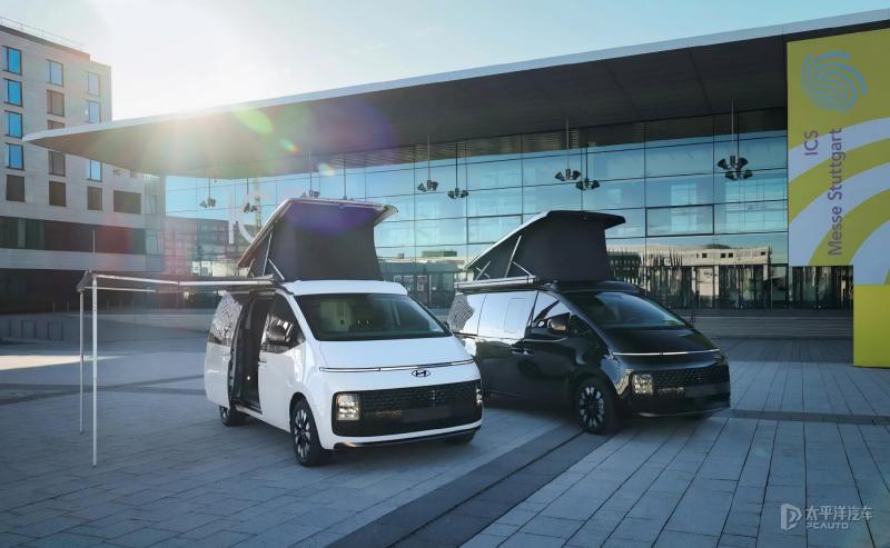 现代Staria Camper Concept官图 堪称移动露营客厅(图9)