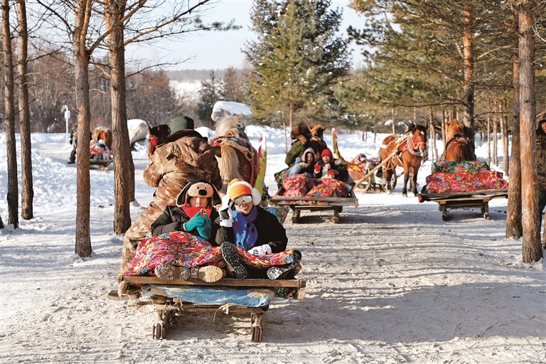 冰天雪地里最北之村正热腾呢——黑龙江漠河北极村发展特色产业的故事