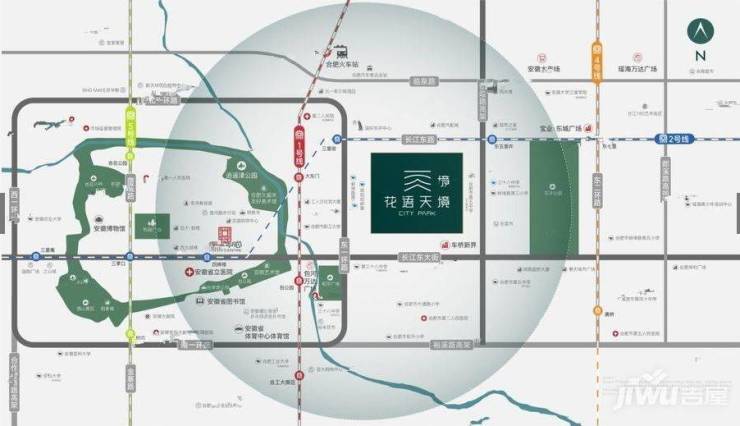 合肥中国铁建花语天境项目介绍：文脉传承再造城市精神地标